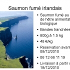 Saumon irlandais bio